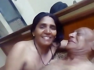 Indian elder aunty having sexual congress back say no to retrench