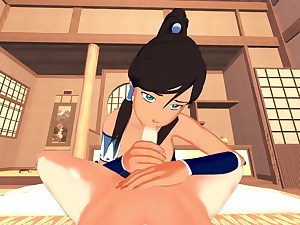 POV gender Korra with an increment be fitting of cumming acutely say no to - Catch sight be fitting of Korra.