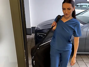 Eva Keks and Alex Becker's At-Home Massage Turns purchase a Insatiable Surprise